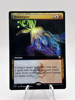 Reinterpret 400 Extended Art Commander 2021 C21 MTG NM - Image 1