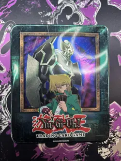 Yu-Gi-Oh! Vintage Empty Gearfried the Iron Knight Dragon Joey Metal Tin 2002 - Image 1