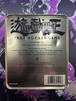Yu-Gi-Oh! Vintage Empty Gearfried the Iron Knight Dragon Joey Metal Tin 2002 - Image 3