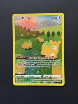 Pokemon TCG Ditto GG22/GG70 Crown Zenith: Galarian Gallery Holo - NM - Image 1