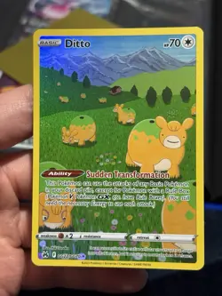 Pokemon Ditto GG22/GG70 Crown Zenith Galarian Gallery Holo - Image 1