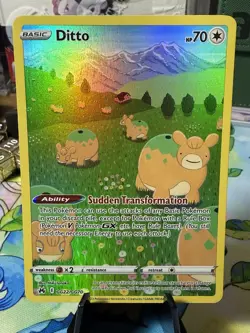 Ditto - GG22/GG70 Crown Zenith Galarian Gallery Pokemon - NM - Image 1