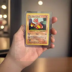 Pokemon TCG Base Set Charmeleon Card 24/102 Shadowless, Unlimited, Uncommon - Image 1