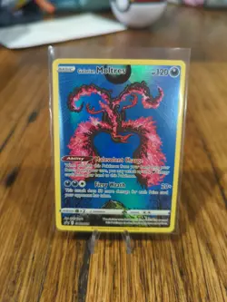 Pokemon TCG Galarian Moltres Sword & Shield Swsh284 Holo Promo - Image 1