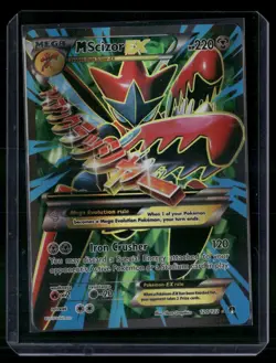 M Scizor EX (Full Art) 120/122 Pokemon XY Breakpoint English NM/LP+ Mega - Image 1