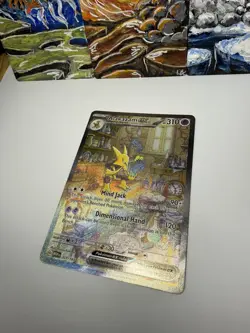Pokemon 151 Alakazam Ex 201/165 Special Illustration Rare Near Mint Condition - Image 2