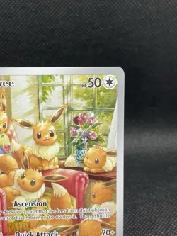Pokemon TCG Eevee 188/167 Sv06: Twilight Masquerade Holo Illustration Rare - Image 4