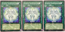 3 x EOJ-EN044 Celestial Transformation - Common Unlimited LP/NM YuGiOh Cards - Image 1