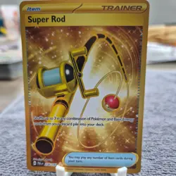 Pokemon TCG Paldea Evolved Hyper Rare Super Rod Card 276/193 - Image 1