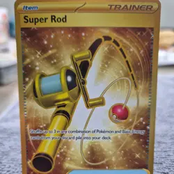 Pokemon TCG Paldea Evolved Hyper Rare Super Rod Card 276/193 - Image 3