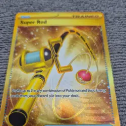 Pokemon TCG Paldea Evolved Hyper Rare Super Rod Card 276/193 - Image 4