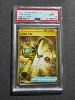PSA 10 SUPER ROD 276/193 - PALDEA EVOLVED HYPER RARE HOLO - GEM MINT - Image 1