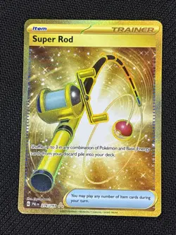 Pokemon TCG Super Rod Card 276/193 Hyper Rare Paldea Evolved - Image 1