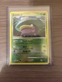 2009 Pokemon Platinum Lotad SH4 Reverse Holo - Image 1