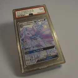 Pokemon TCG: Alolan Ninetales GX SV53/SV94 Hidden Fates PSA 9 graded card - Image 1