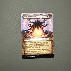 Soul Immolation Showcase Regular. Mtg Lorwyn Eclipsed - Image 1