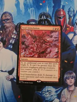 MTG - Soul Immolation - Lorwyn Eclipsed - Regular finish - Mythic rarity - - Image 1