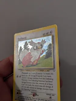 Delibird #5/64 Holo - Neo Revelation 2000 Pokemon Card TCG - HP - Image 3