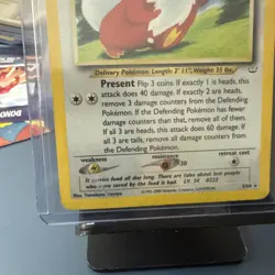 Pokemon TCG Delibird Neo Revelation Holo Card 5/64 Rare MP Vintage WOTC - Image 5