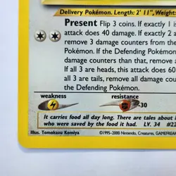 Delibird 5/64 Holo Pokemon TCG Neo Revelation NM Vintage 2001 Card - Image 5
