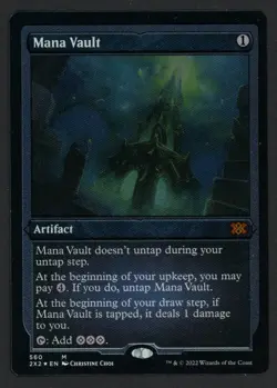 ***FOIL Mana Vault Etched Foil*** MTG Double Masters Magic Kid Icarus - Image 1