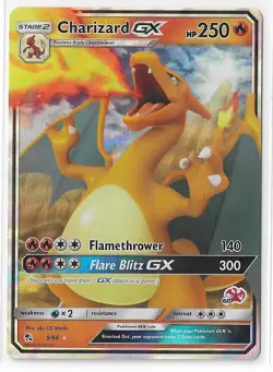 Charizard GX 9/68 (Charizard Stamped) Promo Battle Academy Pokemon TCG Card NM - Image 1