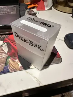 Trading Card Supplies - Ultra Pro DECK BOX - Clear - Used - Image 1