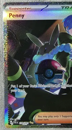 Penny 239/091 SV: Paldean Fates NM Pokemon Card TCG 2024 Near Mnt - Mint Cond!!! - Image 2