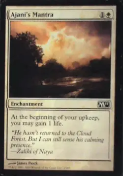Ajani's Mantra - Magic 2011 (M11): #2, Magic: The Gathering Nm C284 - Image 1