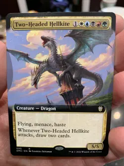 Two-Headed Hellkite (Extended Art) Commander: Dominaria United Regular - Image 1