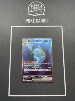 Blastoise ex Special Illustration Rare SV: Scarlet & Violet 151 200/165 NM - Image 1