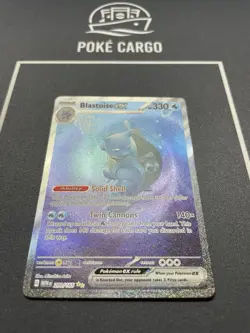 Blastoise ex Special Illustration Rare SV: Scarlet & Violet 151 200/165 NM - Image 2