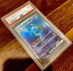 Pokemon SV Scarlet Violet 151 Special Illustration Rare Blastoise ex 200 PSA 9 ! - Image 1