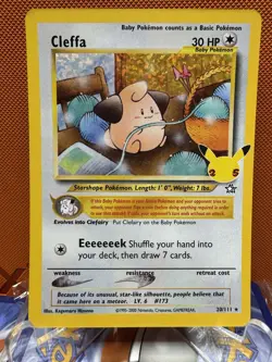 Pokemon - 25th Anniversary - Celebrations - 20/111 Cleffa - NM 1611 - Image 1