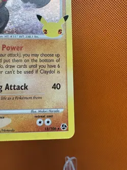 Claydol 15/106 Celebrations Pokemon TCG Holo Rare NM/M 1552 - Image 5