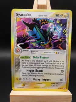 Pokemon Holo Foil Card - Gyarados 8/110 (Ex Holon Phantoms) - Image 1