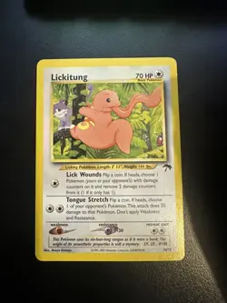 Pokemon Lickitung 16/18 card TCG Southern Islands - Image 1