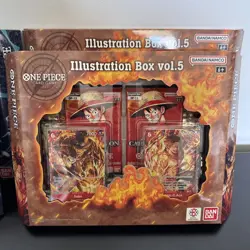 One Piece Card Game Illustration Box Vol. 5 IB-05 + Vol. 6 IB-06 x 4 Box Bundle - Image 2