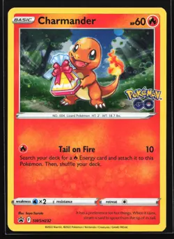 Charmander SWSH232 Sword & Shield Black Star Promo Pokemon Card - Image 1