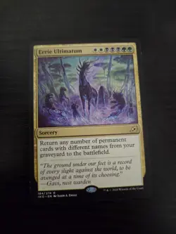 Eerie Ultimatum - Ikoria: Lair of Behemoths - Rare - NM/M MTG - Image 1