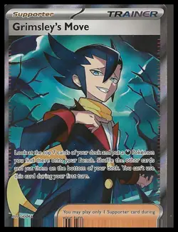 Pokemon TCG Grimsley's Move 120/094 ME02: Phantasmal Flames Ultra Rare,Holo NM/M - Image 1
