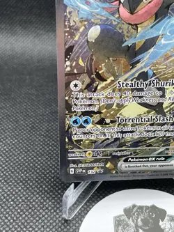 Pokemon TCG Greninja ex 132 Sv: Scarlet & Violet Promo Holo EX - Image 3