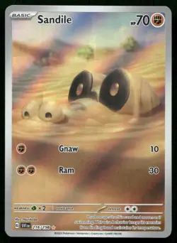 Sandile Illustration Rare SV01: Scarlet & Violet Base Set 216/198 NM - Image 1
