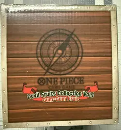 Once Piece Card Game DEVIL FRUITS COLLECTION Vol 1 Gum-Gum Fruit DF-01 Sealed - Image 5