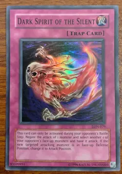 Yu Gi Oh Dark Spirit of the Silent Foil/Holo #LON-079 - Image 1