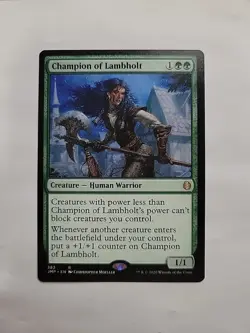 MTG - Champion of Lambholt Jumpstart Regular Rare #383 - Image 1