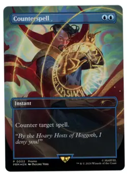 Magic the Gathering Counterspell NYCC 2024 Promo Dr. Strange P 0002 Marvel NM - Image 1