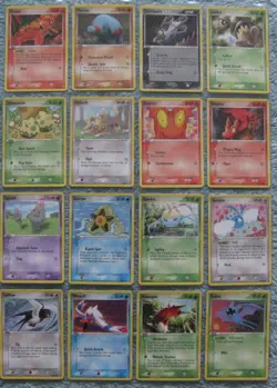 Pokemon TCG EX Deoxys Non-Holo Cards - Image 1
