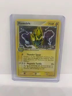 Manectric 38/107 Deoxys Stamped Stamp Reverse Holo Pokemon TCG Card 2005 NM - Image 5