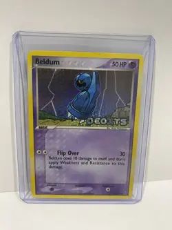 Beldum - 55/107 Ex Deoxys - Stamped Reverse Holographic Pokemon Card NM - Image 5